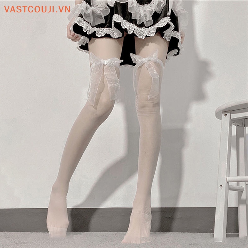 Vastji Quần Tất Ren Dài Qua Gối Gợi Cảm Cho Nữ