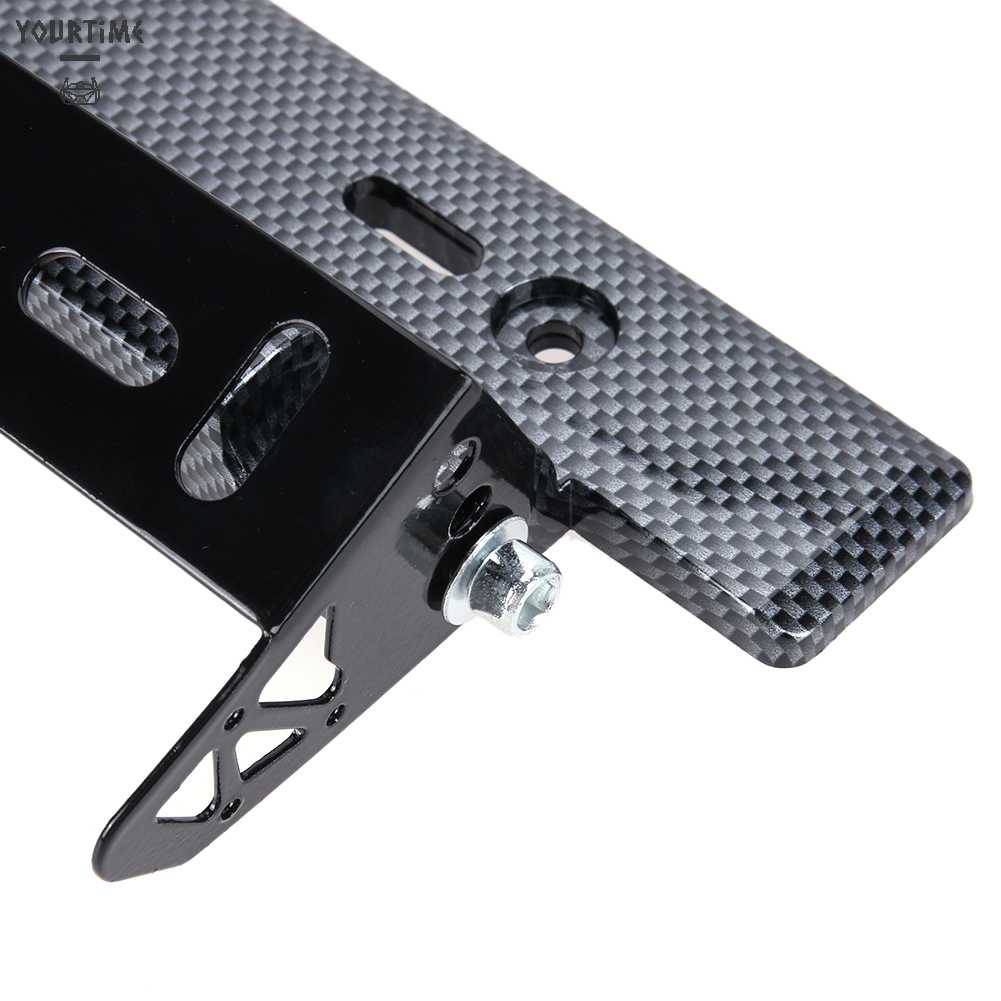 Giá Đỡ Biển Số Xe Bằng Sợi Carbon Có Thể Điều Chỉnh Tiện Dụng