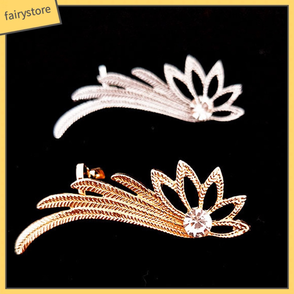 1 Khuyên Kẹp Vành Tai Hình Đôi Cánh Phong Cách Vintage