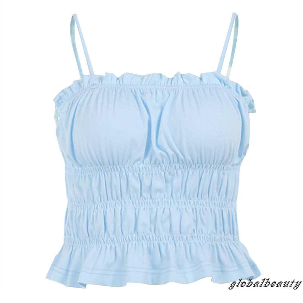 Áo Babydoll Hai Dây Mùa Hè Quyến Rũ Cho Nữ