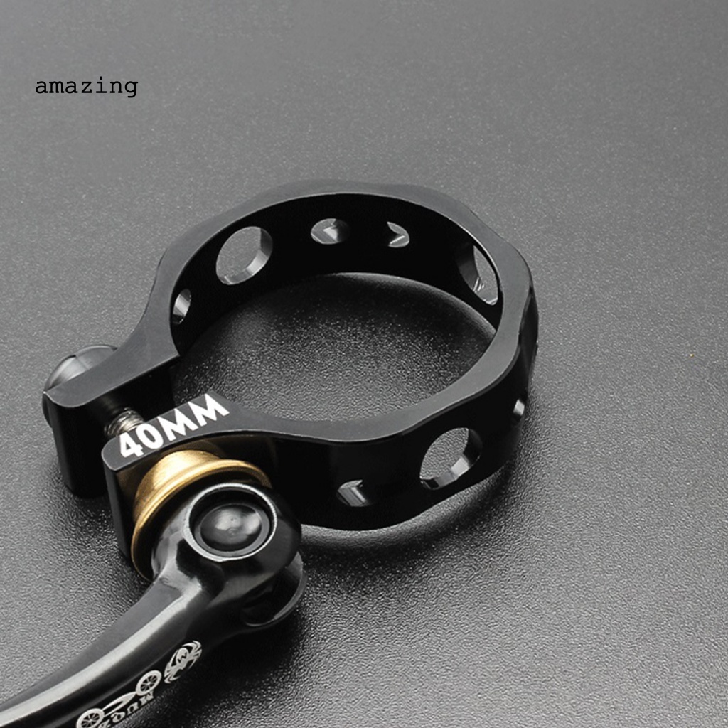 Kẹp Ống Yên Xe Đạp Tháo Lắp Nhanh Màu Trơn