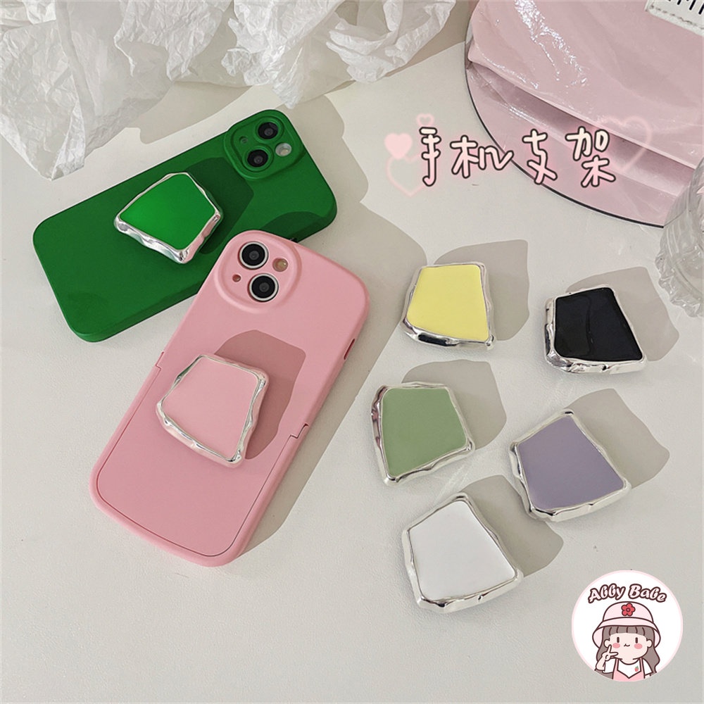 Giá Đỡ Điện Thoại Mở Rộng Bằng Kim Loại 3D Nhiều Màu Sắc Tương Thích Với IP Android