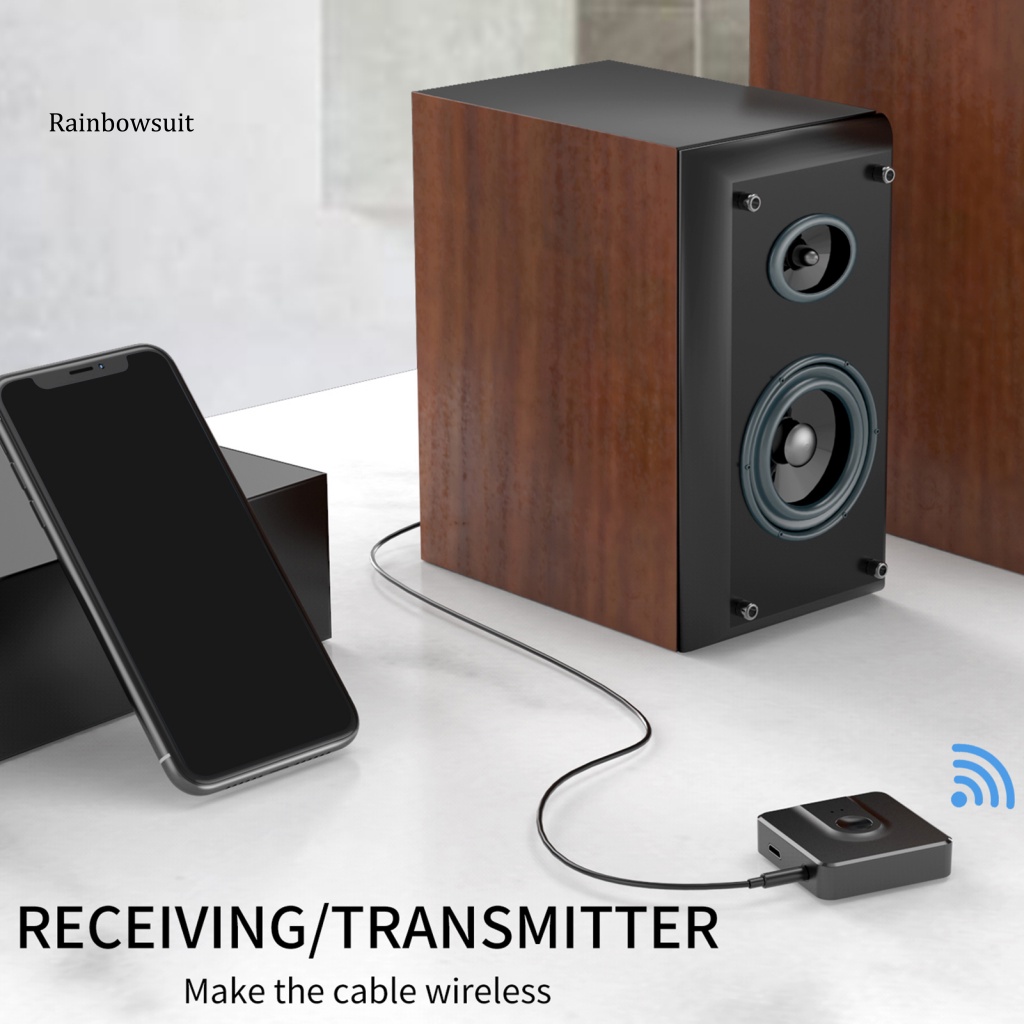 Bộ Truyền Nhận Tín Hiệu Bluetooth 5.0 2 Trong 1 Cho Điện Thoại / TV