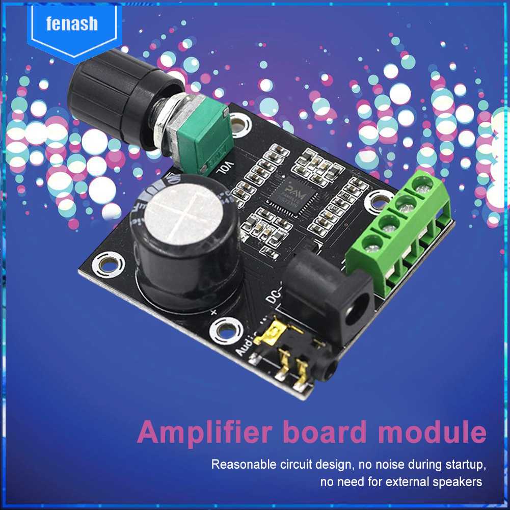 Bảng Mạch Khuếch Đại Âm Thanh Kỹ Thuật Số PAM8610 12V HD 15W X 2