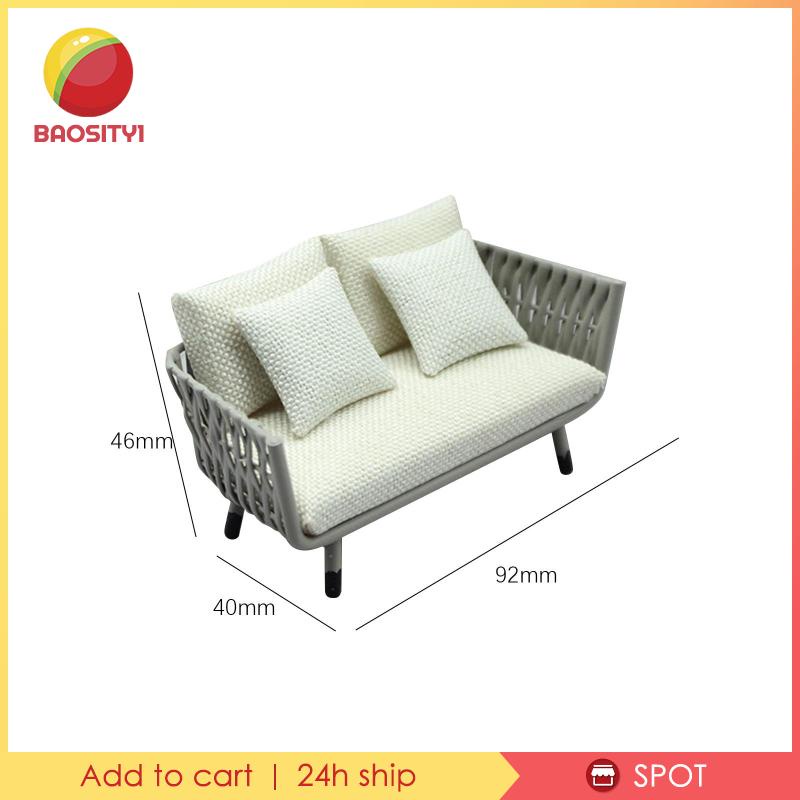Mô Hình Ghế Sofa Tỉ Lệ 1 / 12 Cho Nhà Búp Bê