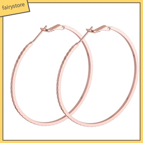 Khuyên Tai Tròn Lớn Thời Trang Dành Cho Nữ