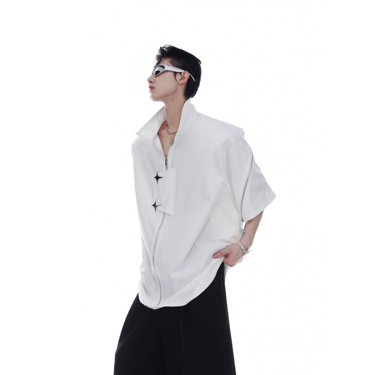 Áo Thun POLO Tay Ngắn Màu Trơn Thời Trang Mùa Hè Mới 2023 Cho Nam