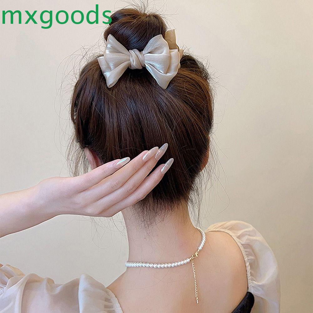 Kẹp Tóc Hình Nơ Lấp Lánh Thời Trang Hàn Quốc Cho Nữ