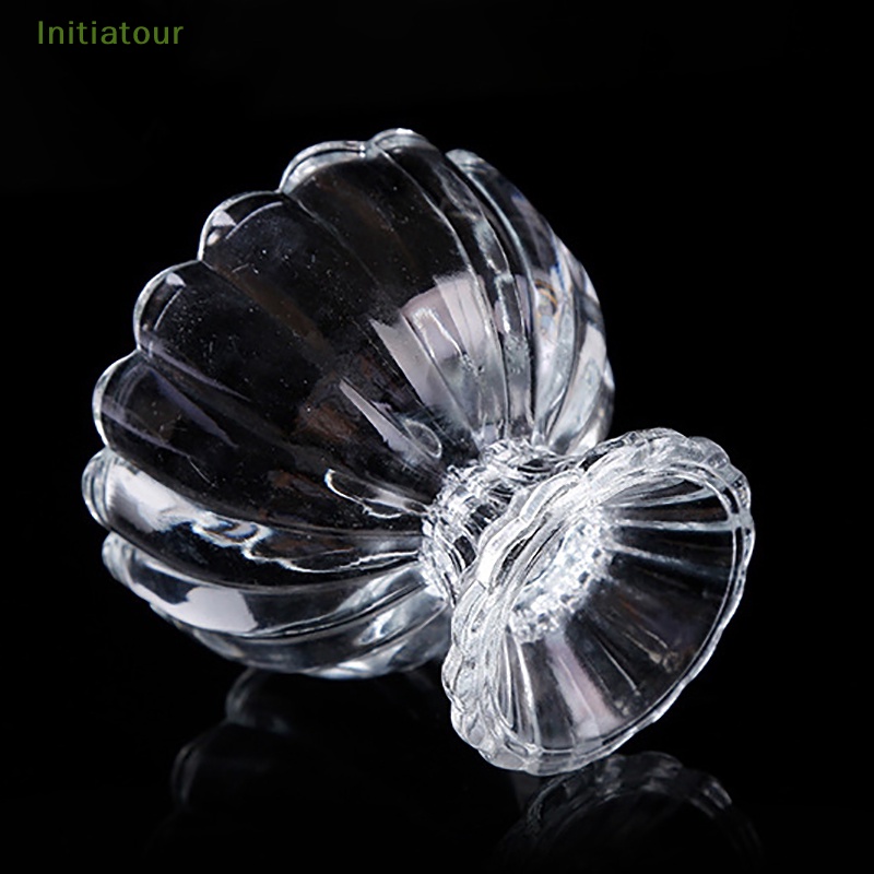 Ly Thủy Tinh Dày Trong Suốt Họa Tiết Hoa Sáng Tạo