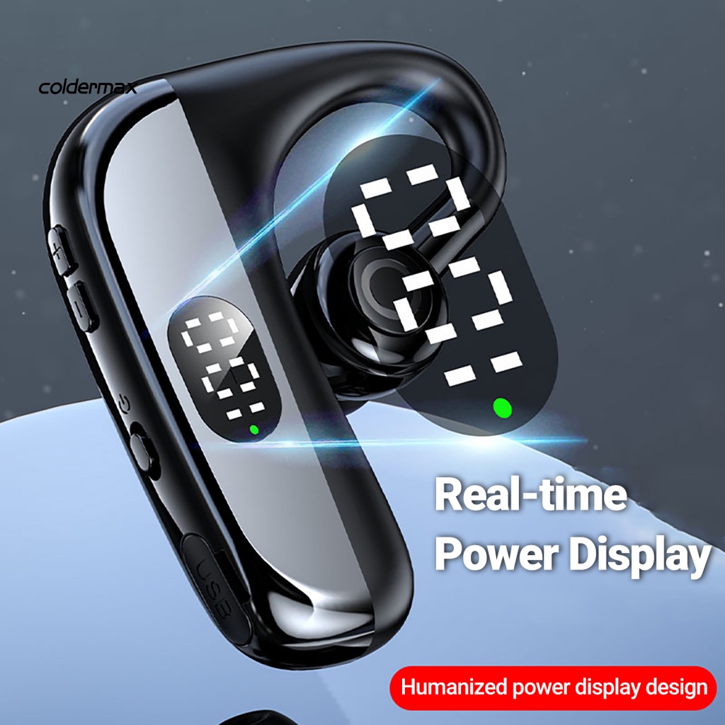 Tai Nghe Móc Vành Tai Z3 Bluetooth Không Dây Có Thể Thay Đổi Pin Dài Màn Hình Kỹ Thuật Số Phong Cách Thể Thao Cho Xe Hơi