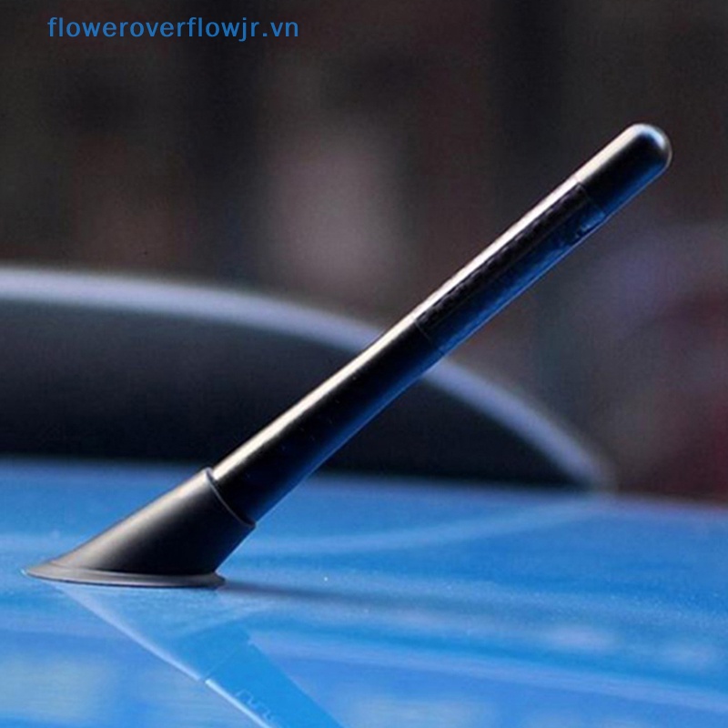 Ăng Ten Radio FM Bằng Sợi Carbon Màu Đen 4.7Inch Thông Dụng Kèm Ốc Vít Cho Xe Hơi