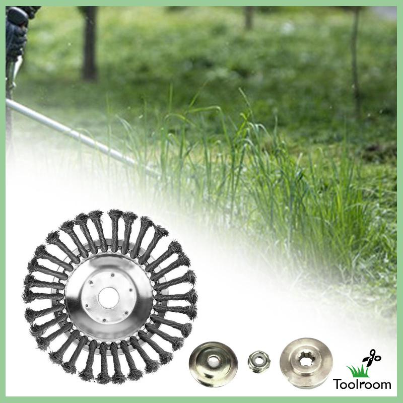 Đầu Cắt Cỏ Bằng Dây Thép Có Thể Xoay Tiện Dụng