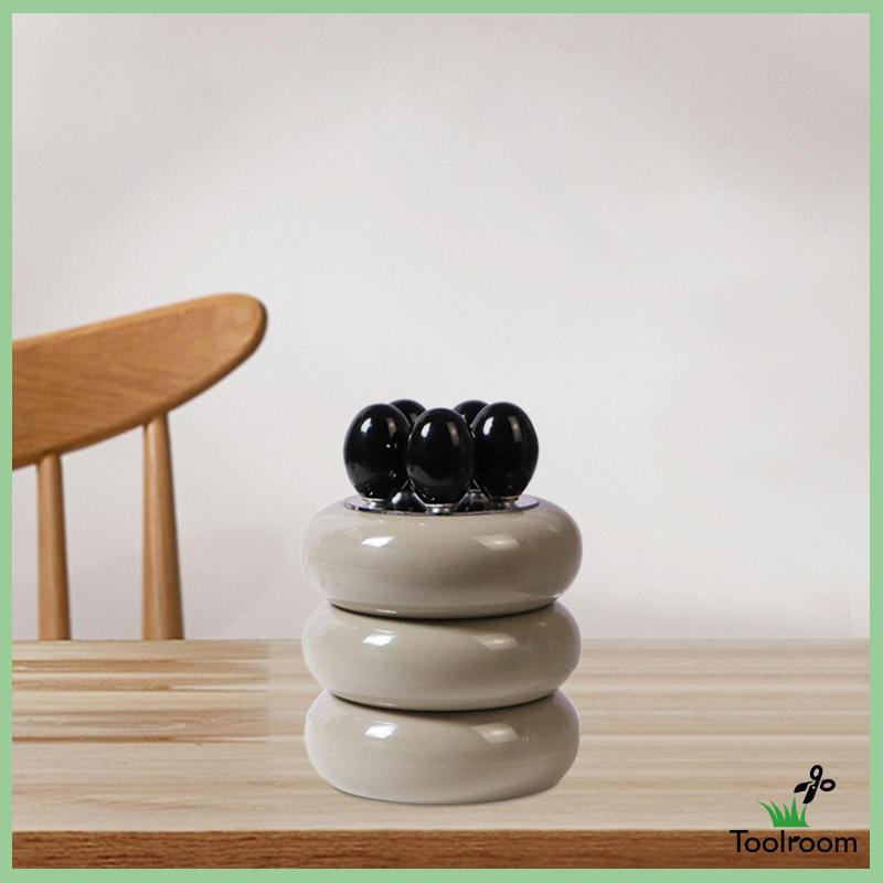 Nĩa Ăn Trái Cây Kèm Hũ Đựng Cho Nhà Bếp