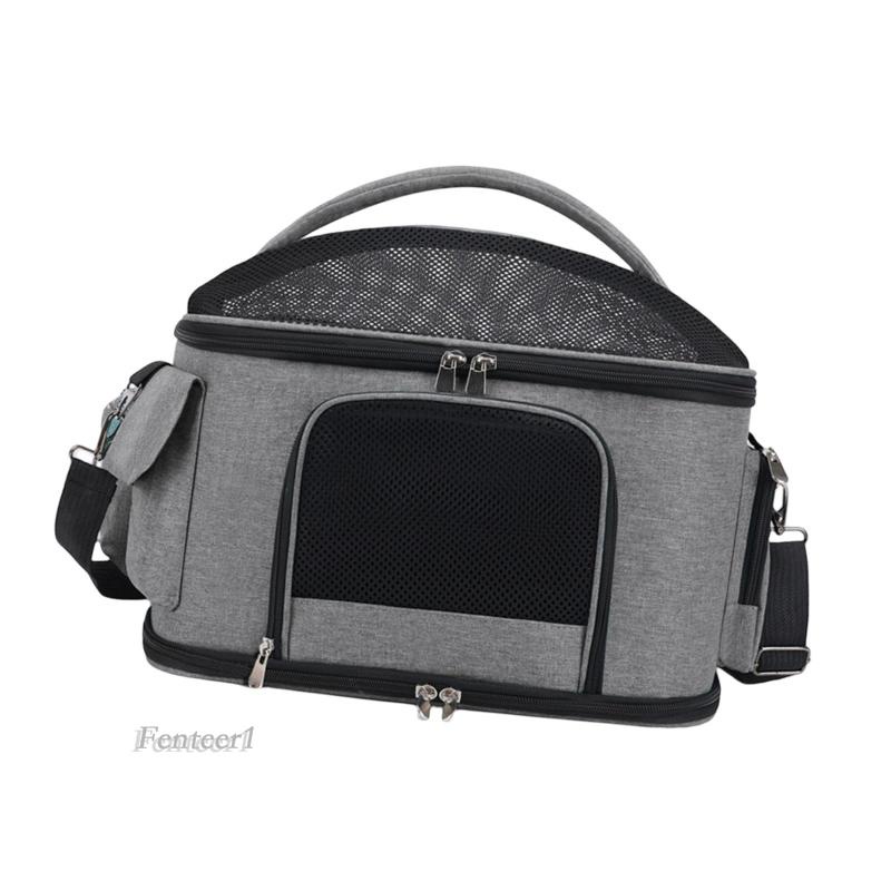 [Fenteer1] Túi Xách Đựng Thú Cưng Mềm Mại Gấp Lại Được