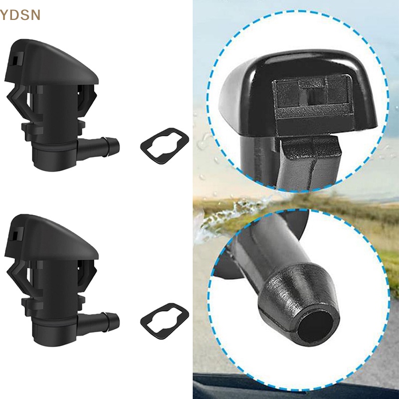 Bộ 2 Vòi Phun Nước Rửa Kính Chắn Gió Trước Cho Jeep 55372143Giày AB RT RT RT Chất Lượng Cao