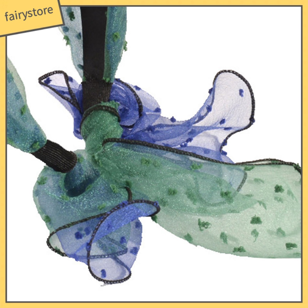 Cài Tóc Vải Mềm Bản Rộng Chống Trượt Màu Tương Phản Phong Cách Cổ Điển Cho Nữ