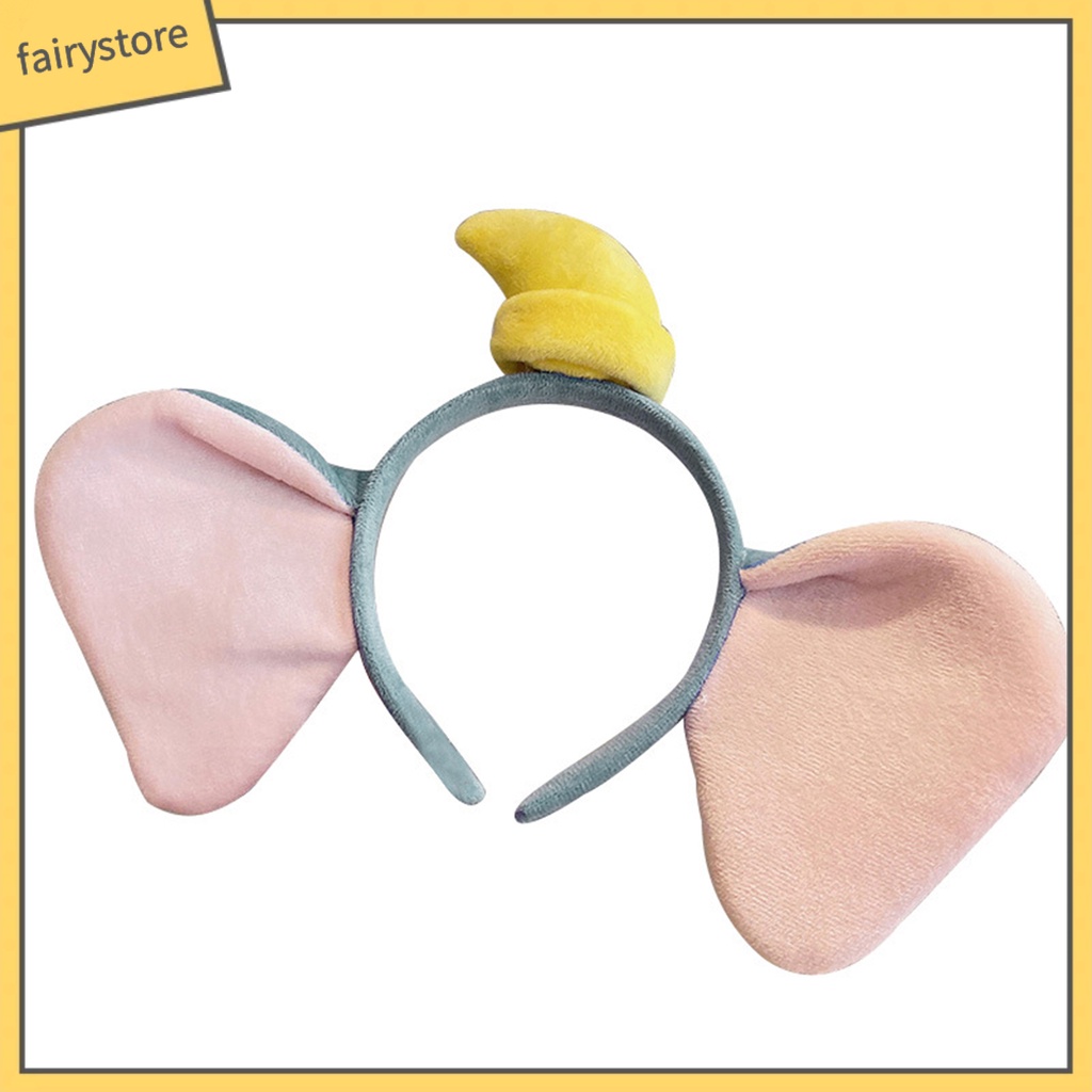 Băng Đô Tai Voi Dễ Thương Dùng Rửa Mặt / Trang Điểm