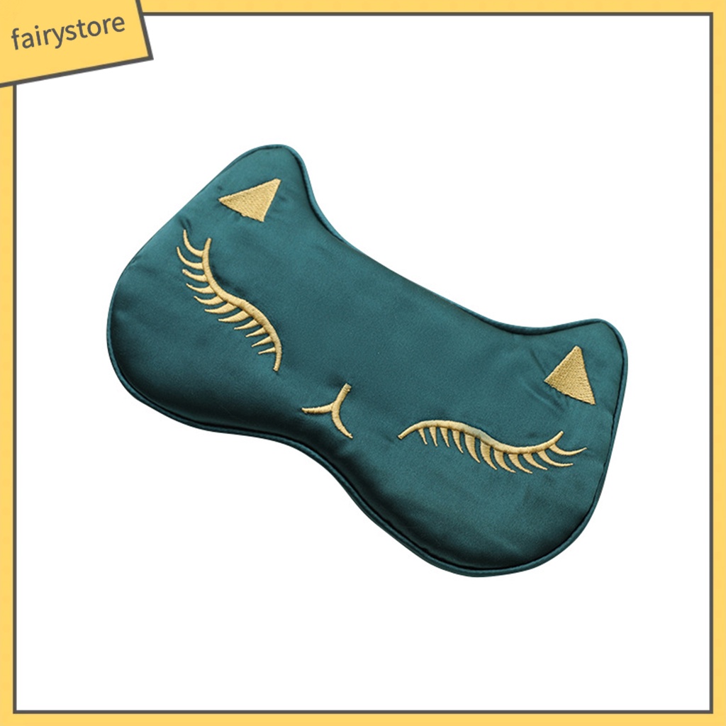 Miếng Dán Che Mắt Ngủ Làm Mát Thêu Họa Tiết Hoạt Hình Dễ Điều Chỉnh