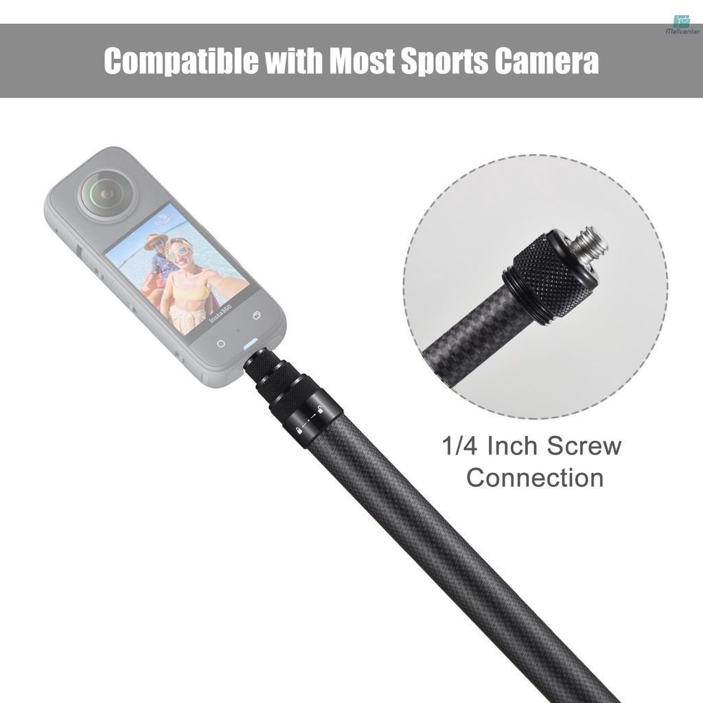 Giá Đỡ Máy Ảnh 1 / 4 Inch Đinh Vít 36cm - 150cm / 14.2in-59in Co Came-6.5