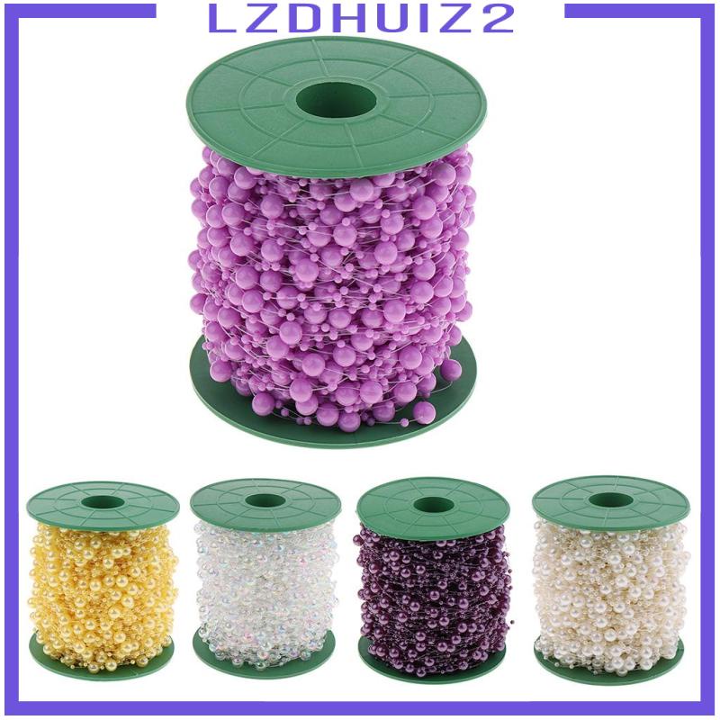 1 Cuộn Dây Hạt Ngọc Trai Nhân Tạo Dùng Cho May Vá Thủ Công