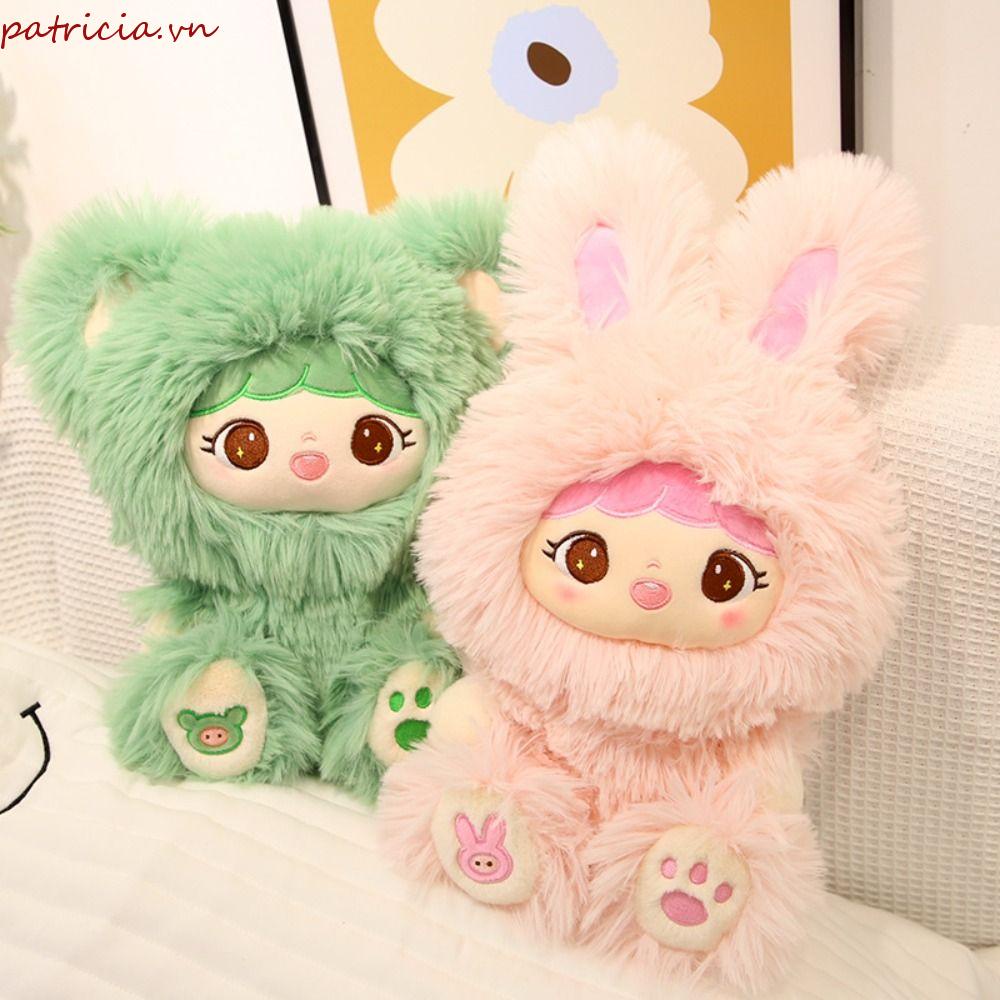 Thỏ Nhồi Bông Mềm Mại Dễ Thương Trang Trí Nhà Cửa