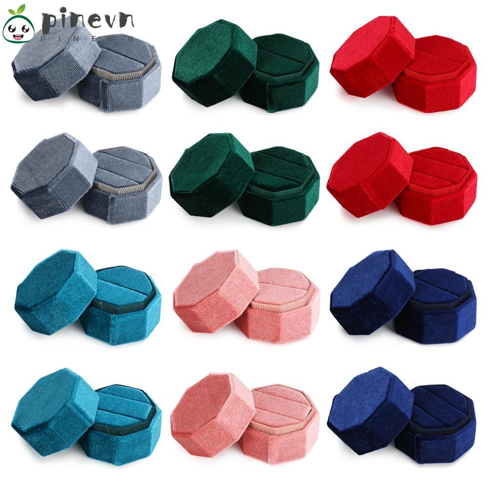 Hộp Đựng Trang Sức Bằng Nhung Sang Trọng|Hộp Trưng Bày Đám Cưới Tinh Tế