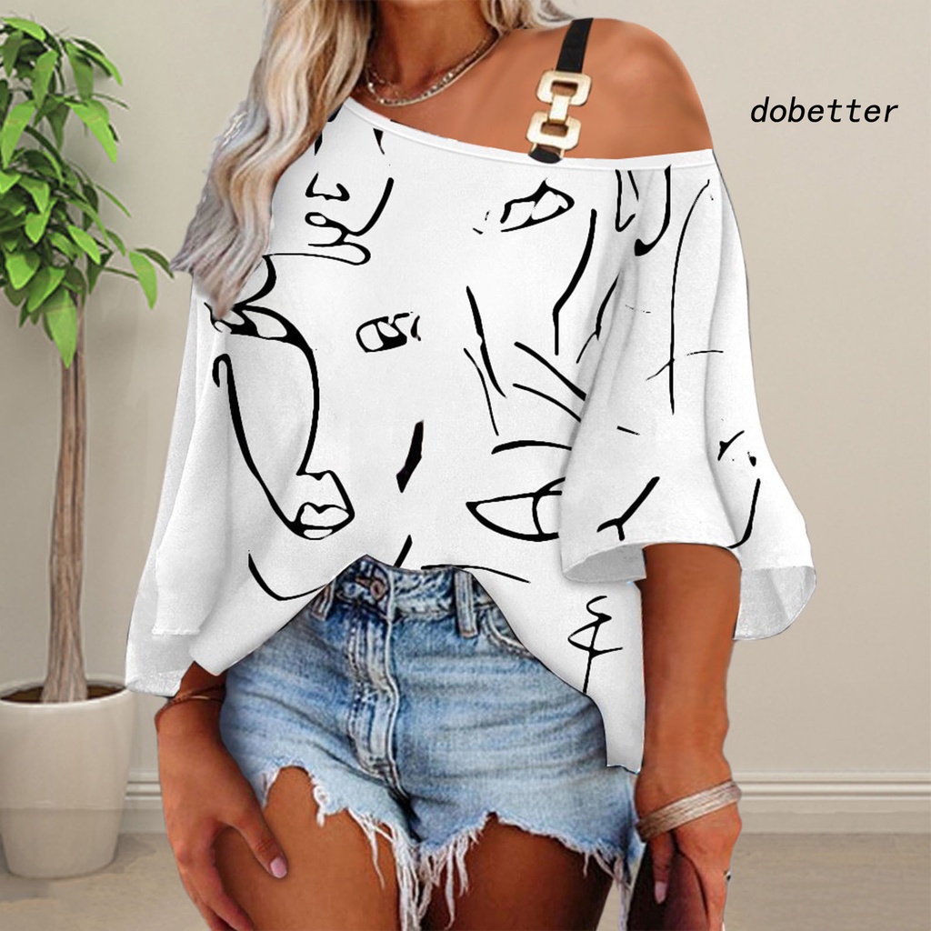 Áo Sơ Mi Tay Lửng Dáng Rộng Co Giãn Thời Trang Dành Cho Nữ