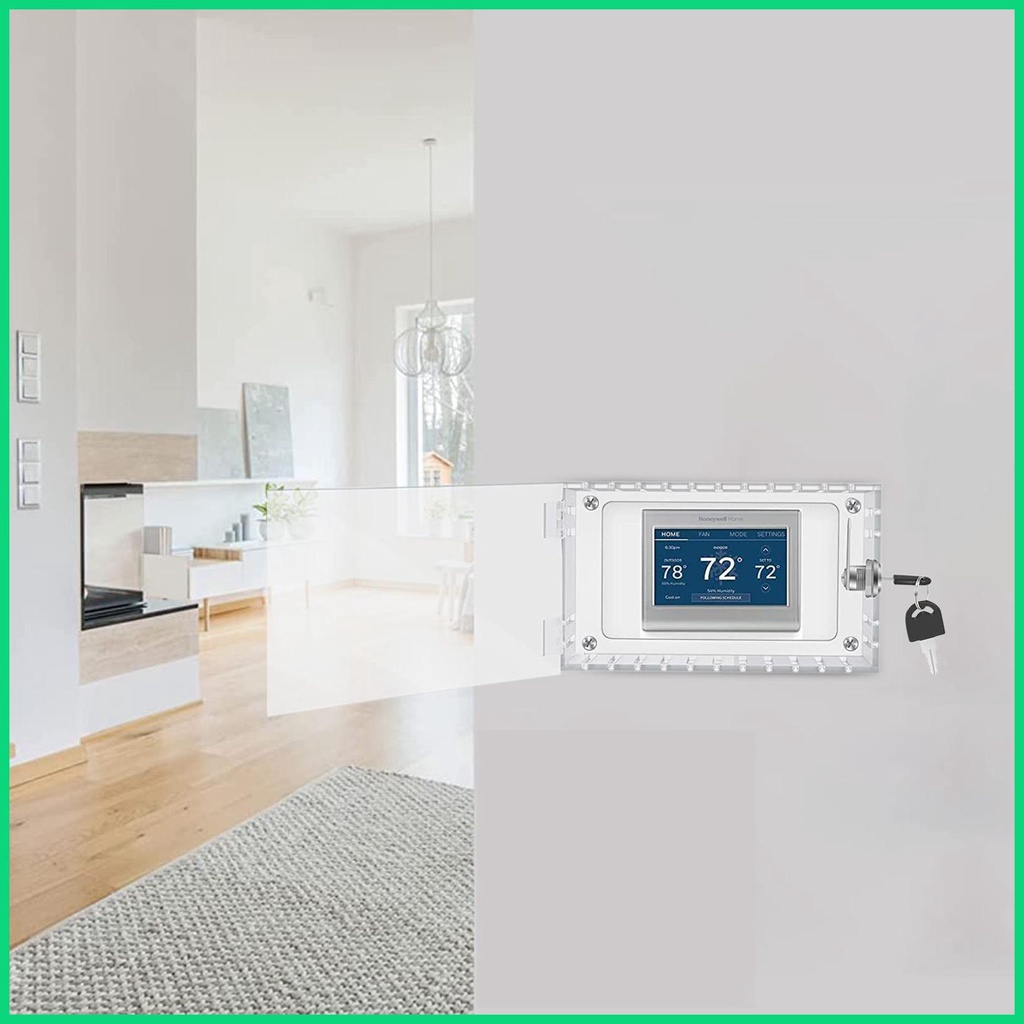 Hộp Khóa Bảo Vệ Bằng Acrylic Trong Suốt Gắn Tường Thông Dụng Cho jiwvn