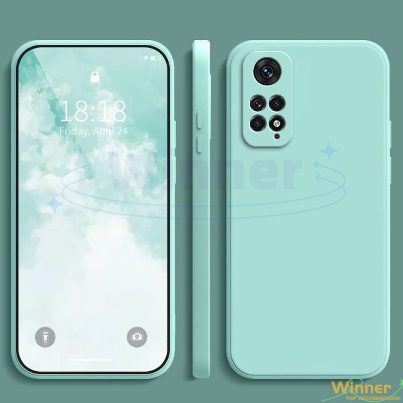 Ốp Lưng Redmi Note 12 Pro 4g Note 12s Note 12 Turbo Note 12 Note 11s note 11 note 11 pro note 12 pro 5g Ốp Điện Thoại Silicon Màu Macaron Cho