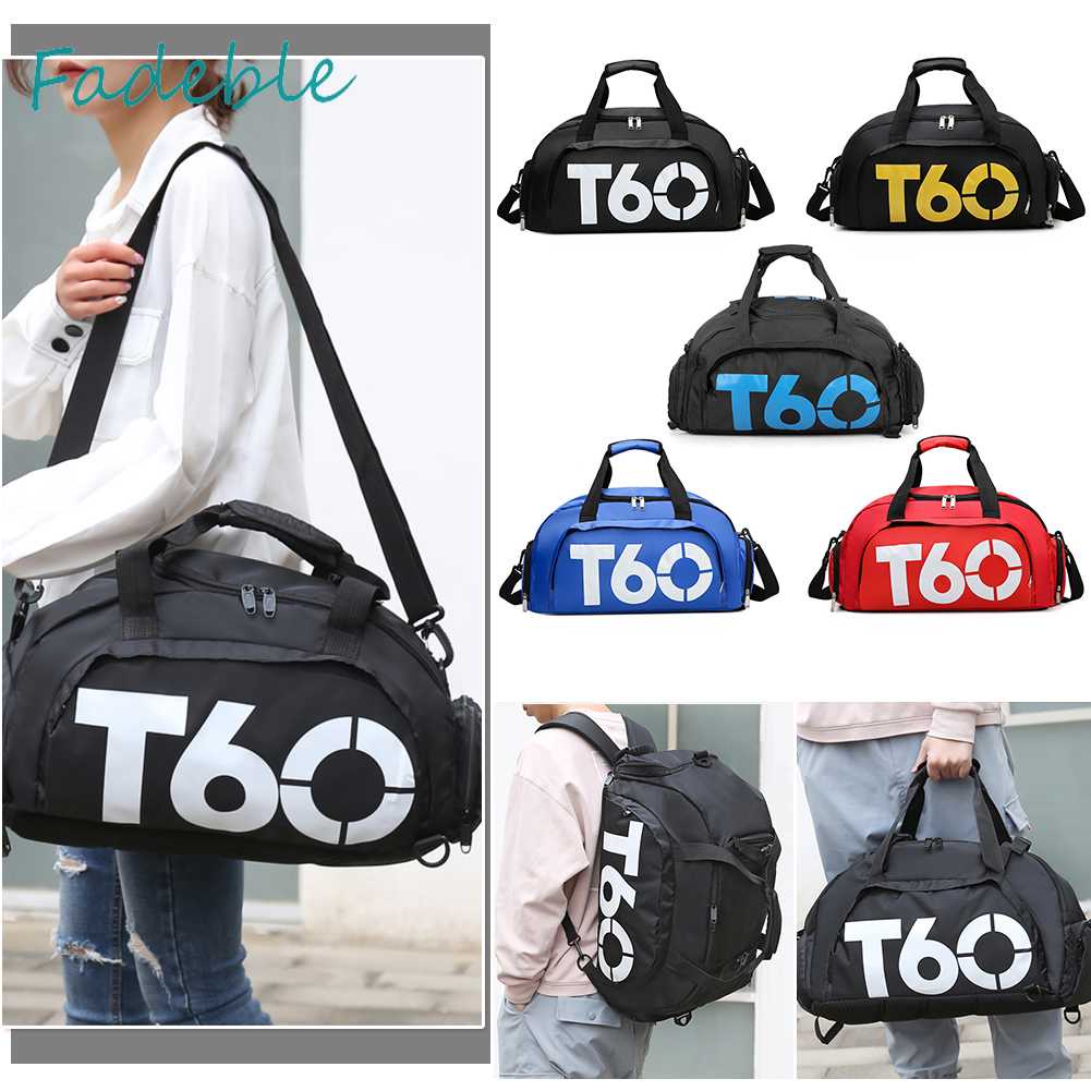 Túi Đựng Đồ Tập Thể Thao Sức Chứa Lớn Chia Ngăn Khô / Ướt Tiện Dụng Cho Nam Và