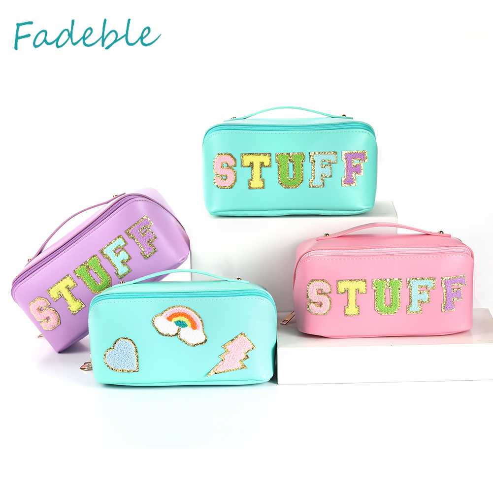 Pu Túi Đựng Mỹ Phẩm Sức Chứa Lớn Tiện Lợi Dễ Sử Dụng