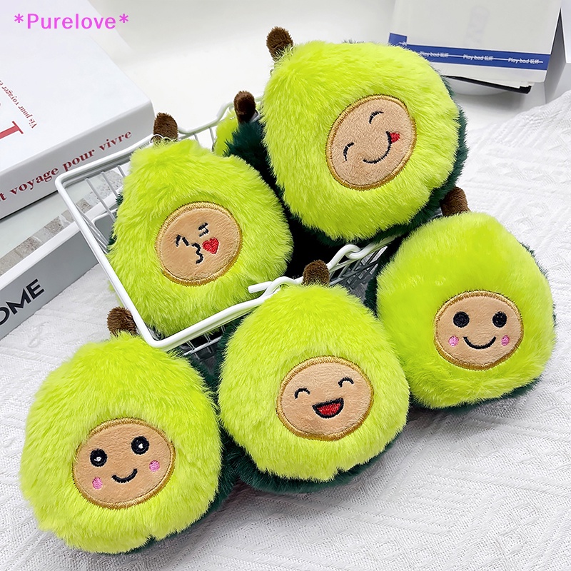 Móc Khóa Hình Quả Bơ Nhồi Bông Đáng Yêu Thời Trang 2023 Mới