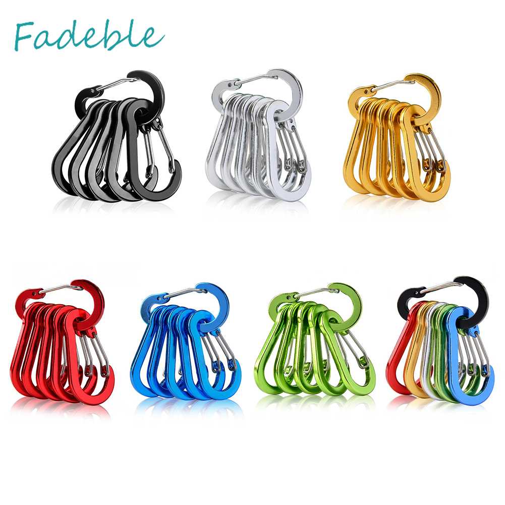 Set 6 Kẹp Treo Đồ Đa Năng Tiện Lợi Khi Đi Cắm Trại