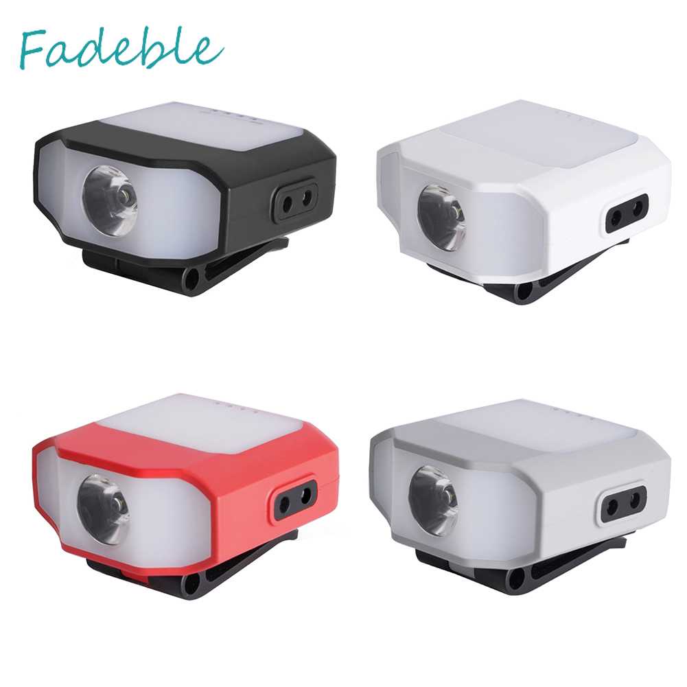 Đèn Pin Đeo Đầu 1500mAh COB LED 6 Chế Độ Sáng 400LM Type-C Chống Thấm Nước Có Thể Sạc Lại