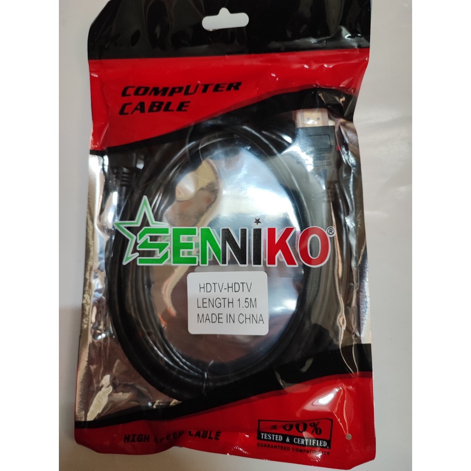 CÁP HDMI SENNIKO 1.5M, 3M, 5M, 10M