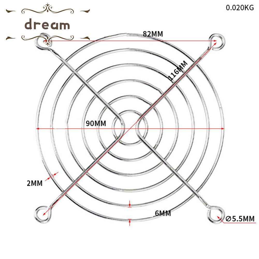 【DREAMLIFE】Fan Guard Metal Multiple Sizes Protective 8010 8015 8020 8025 9025 9225