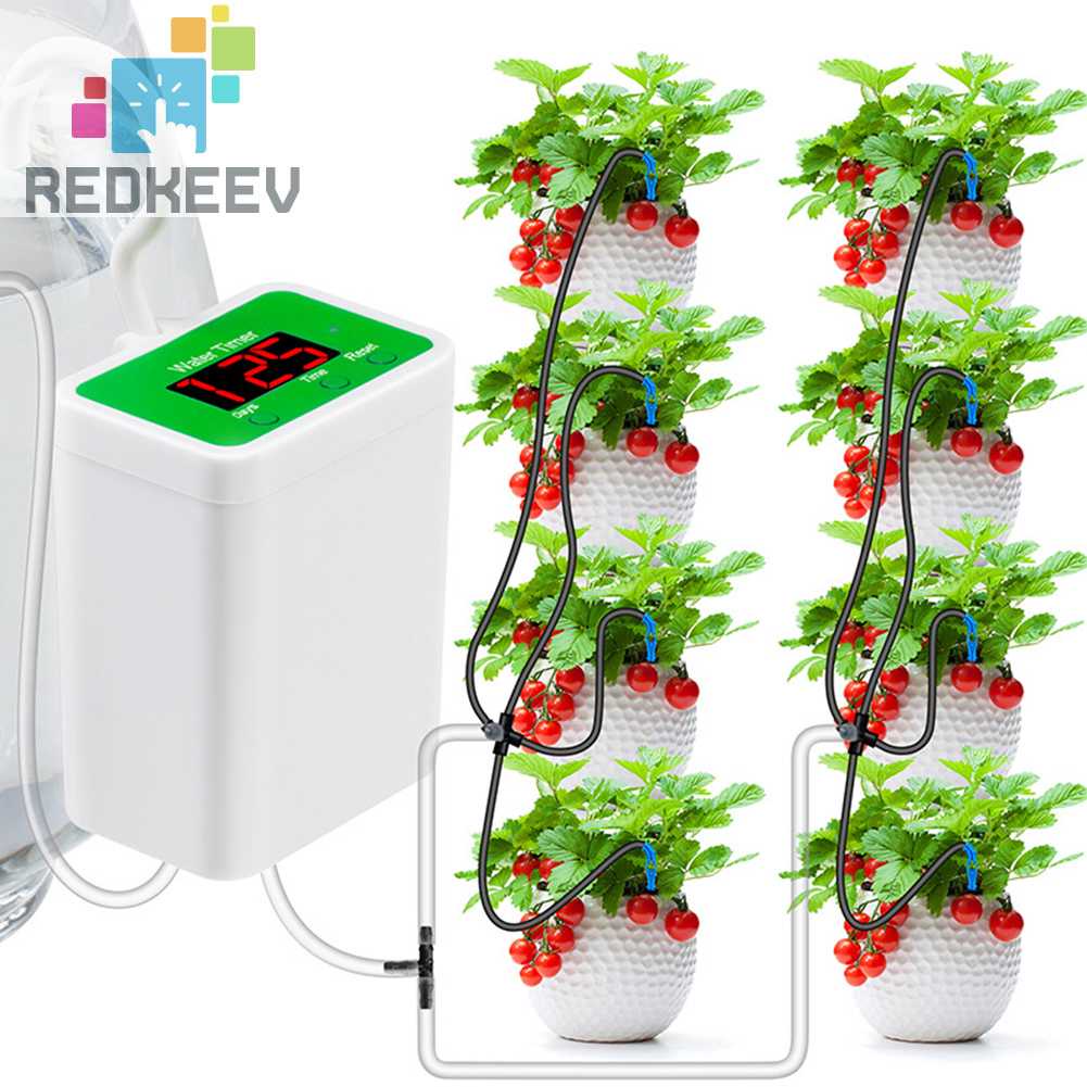 Bộ Dụng Cụ Tưới Cây Hẹn Giờ Sạc USB Tiện Dụng