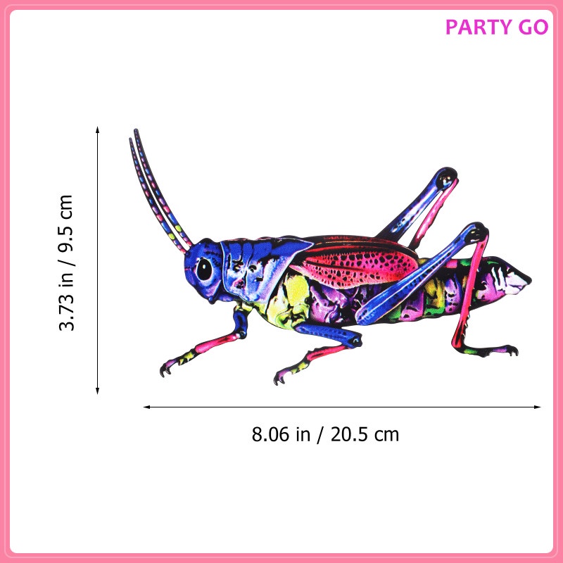 Bức Tượng Côn Trùng Bằng Kim Loại Treo Tường Trang Trí Ngoài Trời