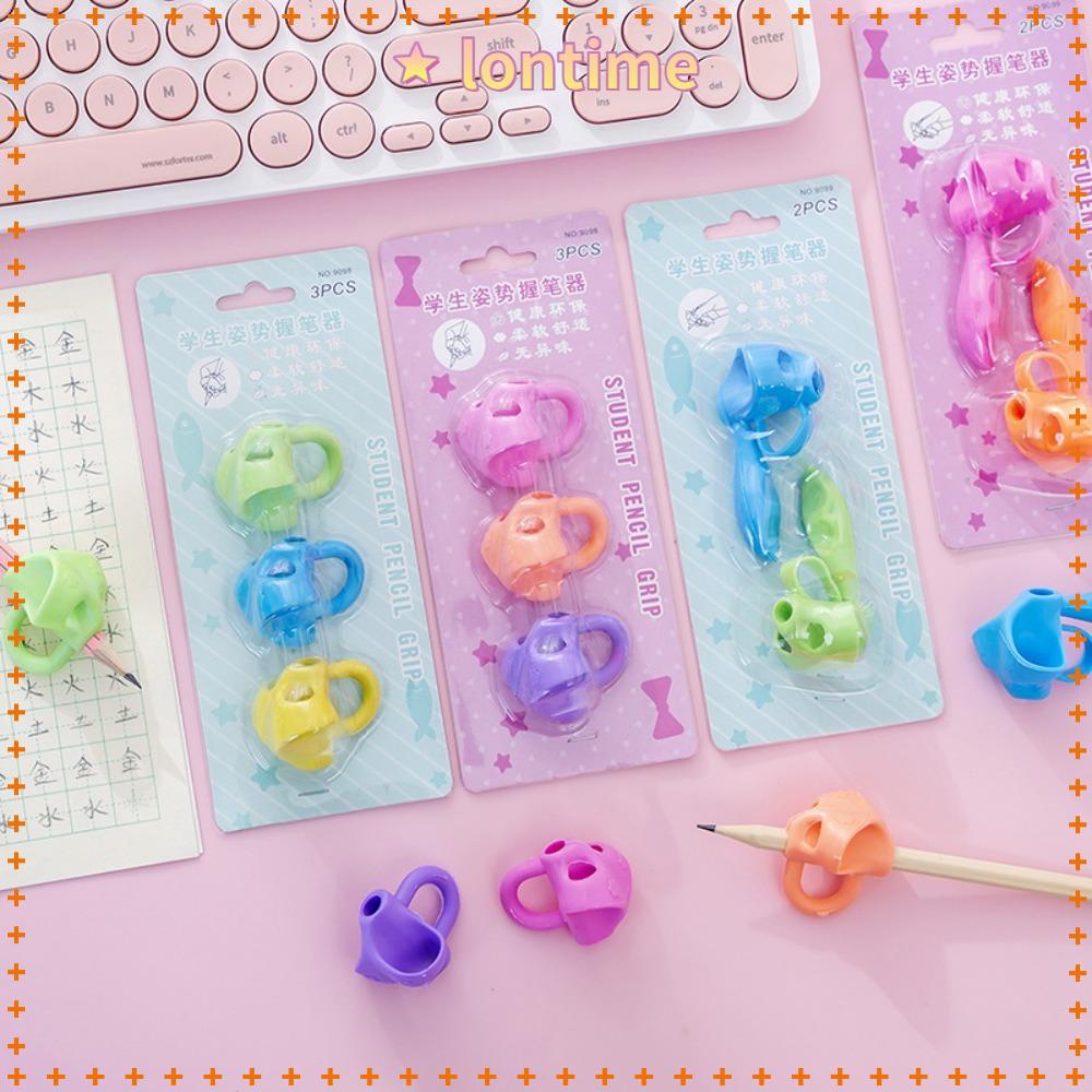 Bút Chì Chỉnh Sửa Tư Thế Ngón Tay Cho Bé LONTIME