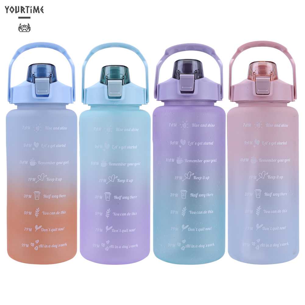 Bình Nước Thể Thao 2000ml Chống Rò Rỉ Tiện Dụng