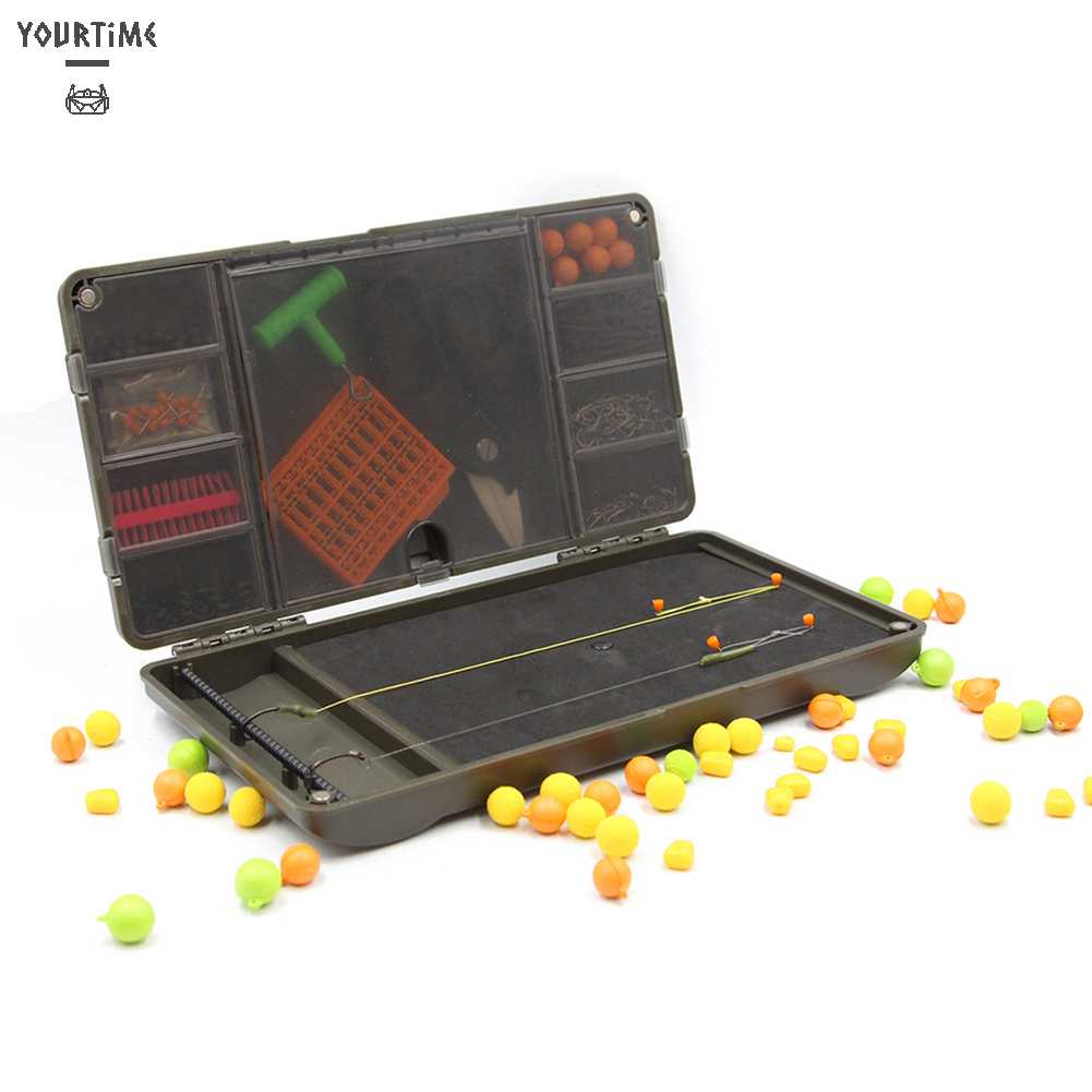 Hộp Đựng Phụ Kiện Câu Cá 8 Ngăn Tiện Lợi