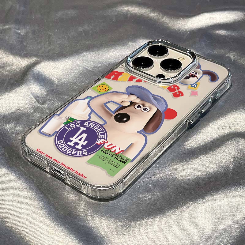 ✅Ốp Điện Thoại Dẻo Họa Tiết Chú Chó Dễ Thương Chống Sốc Cho iPhone12 / 9RQX 8 137plus14pro 11max