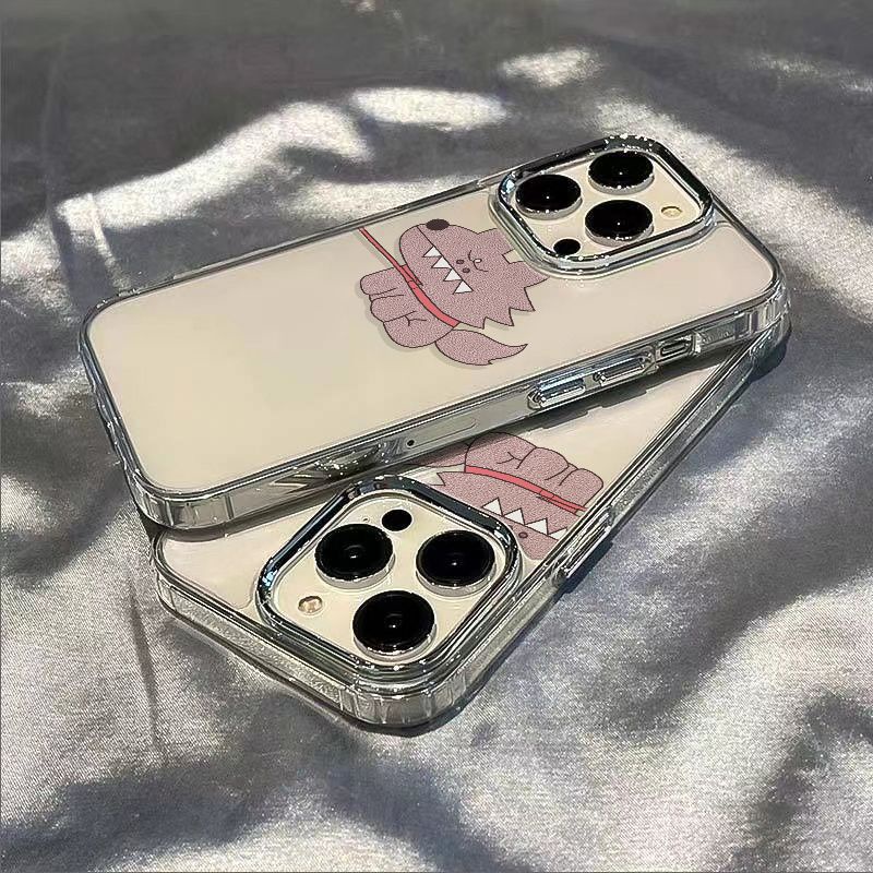 ✅Ốp Điện Thoại Mềm Chống Sốc In Hình Sói Xám Cho Iphone 14Pro13In plus11 12Xs7 8max