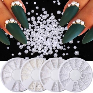 Hạt Ngọc Trai Đính Móng Tay Nghệ Thuật DIY