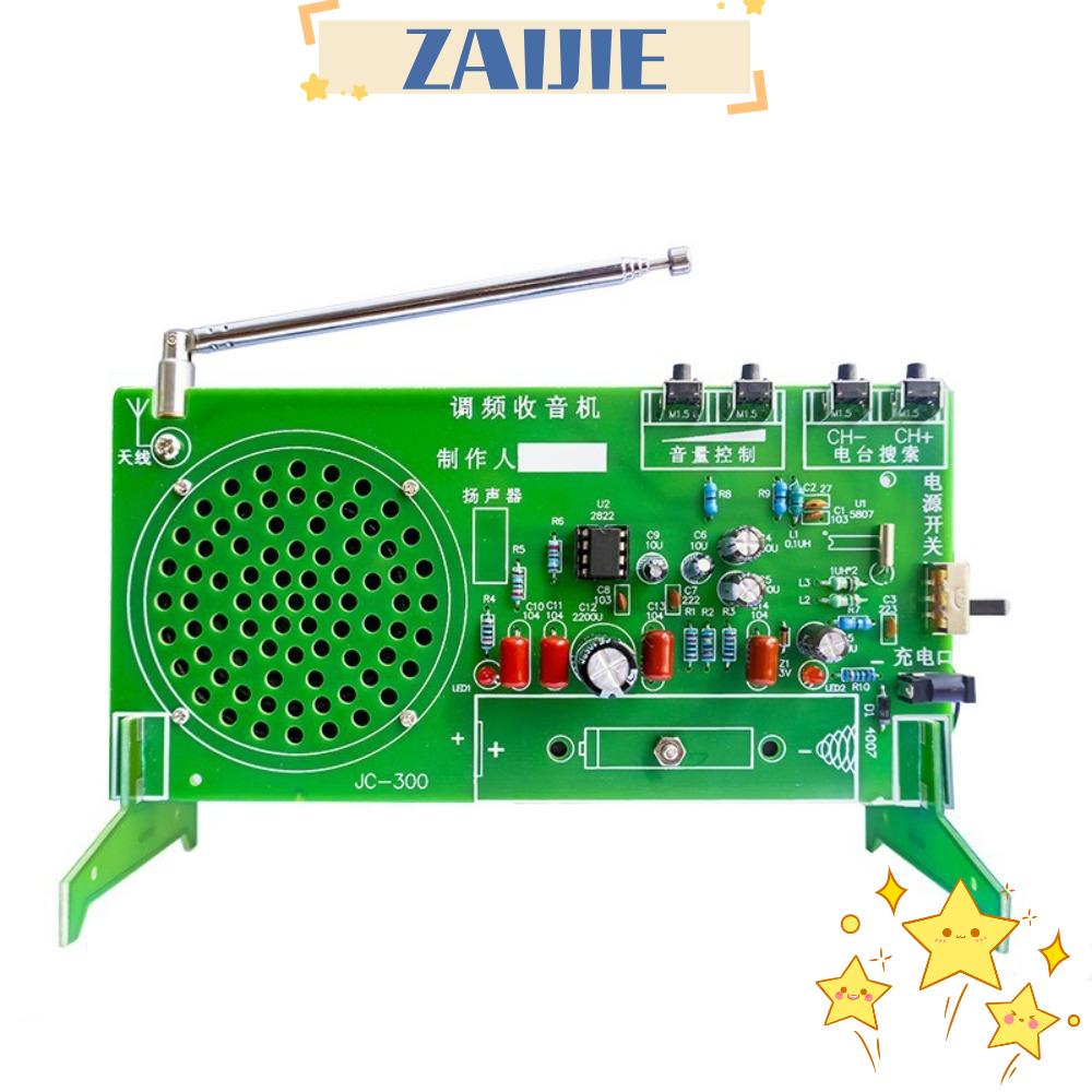 Máy Hàn Điện Tử ZAIJIE24 FM Radio Chuyên Dụng Cho Người Mới Bắt Đầu