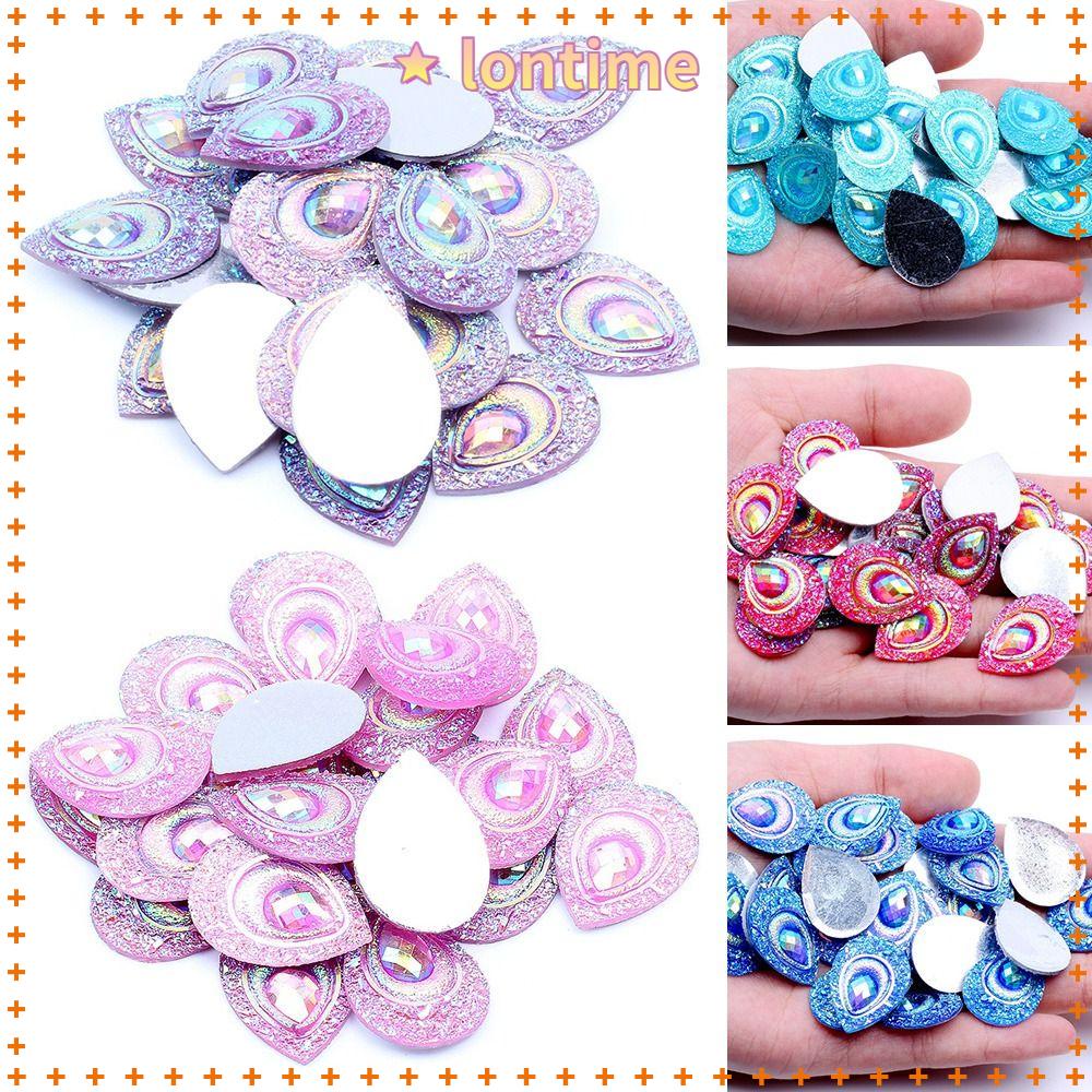 Lontime 20g 18 * 25mm Kim Tuyến Giọt Nước|Phụ Kiện Trang Trí Thủ Công DIY Xinh Xắn