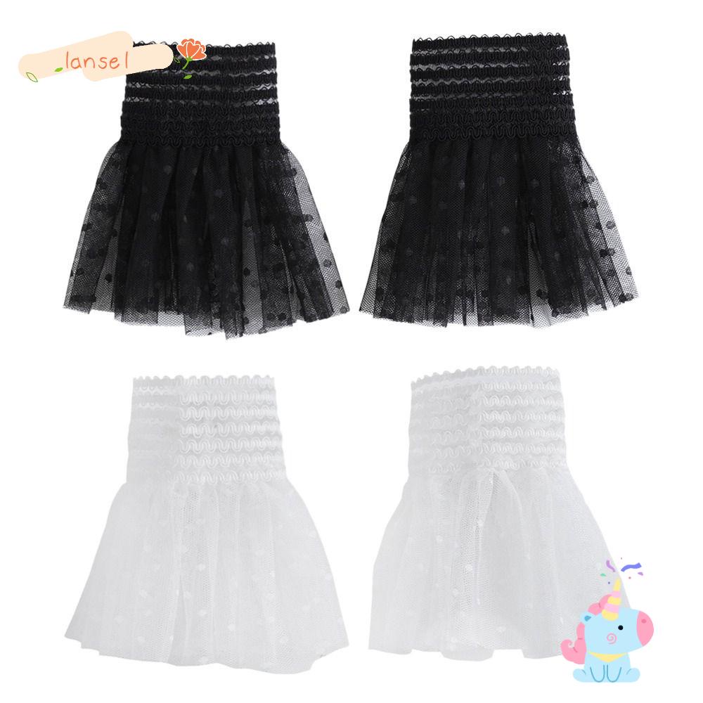 1 Cặp Găng Tay Giả Nhún Bèo Thời Trang Xuân Thu Cho Áo Sweater / Sẹo