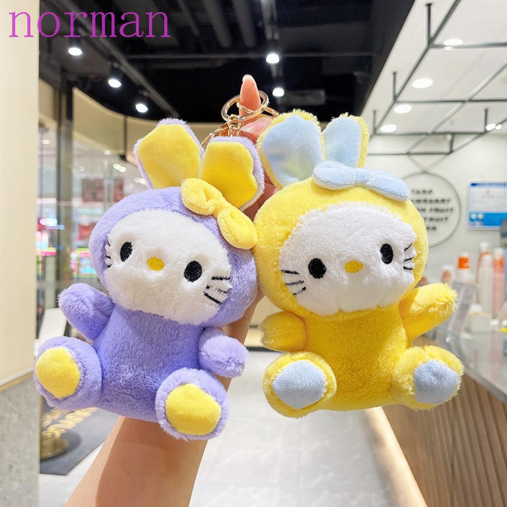 Búp Bê Mèo Hoạt Hình Nhật Bản Chất Liệu Cotton Dùng Để Trang Trí Túi