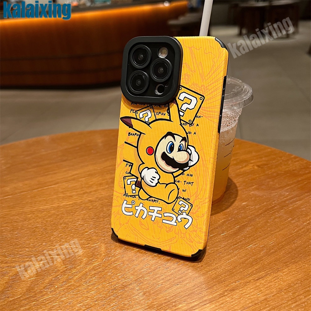 Ốp Điện Thoại Mềm Hình Super Mario Cho iPhone 11 12 13 14 Pro Max 14 Plus Xs Max X XR 7 8 Plus