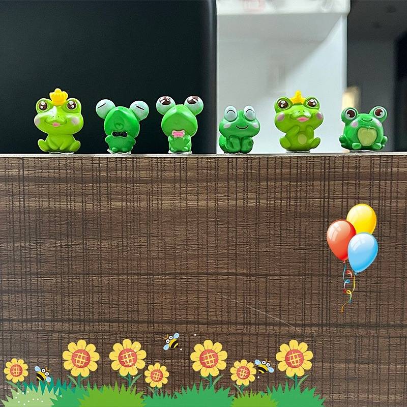Cute Little Frog Decoration Creative Dashboard High-End Car Interior Decoration Supplies FROGPRINCE Car Decoration 7Q74